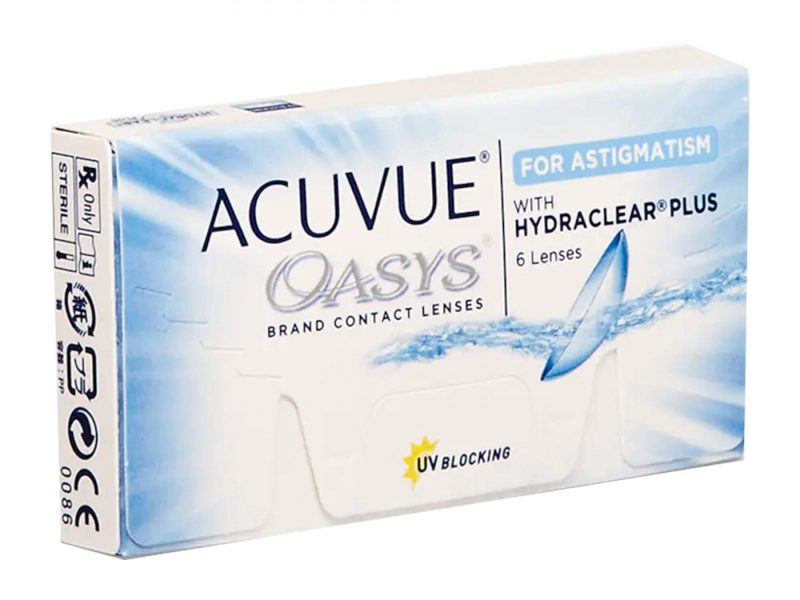Acuvue Oasys for Astigmatism (6 lenses)