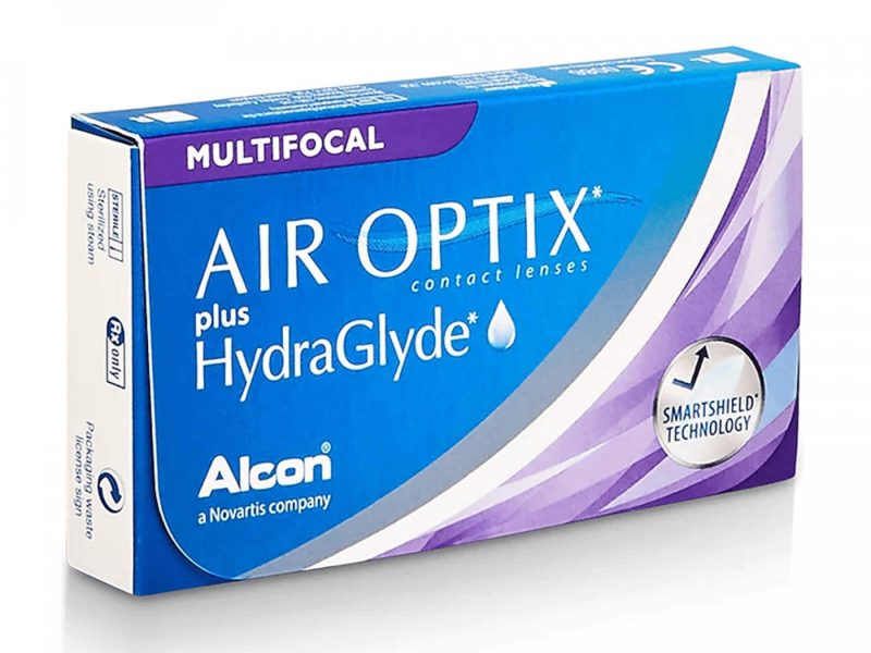 Air Optix Plus HydraGlyde Multifocal (6 lenses)