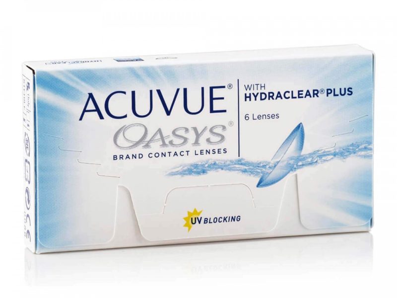 Acuvue Oasys with Hydraclear Plus (6 lenses)