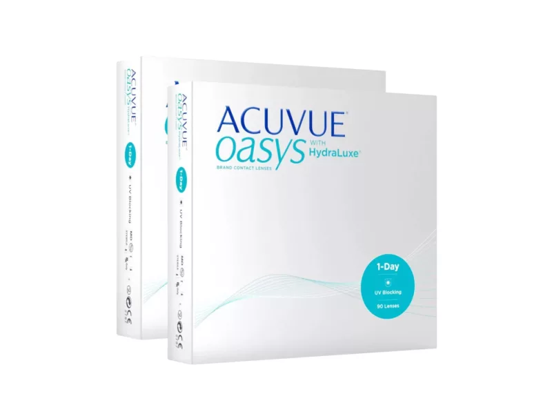 Acuvue Oasys 1-Day With Hydraluxe (180 lenses)