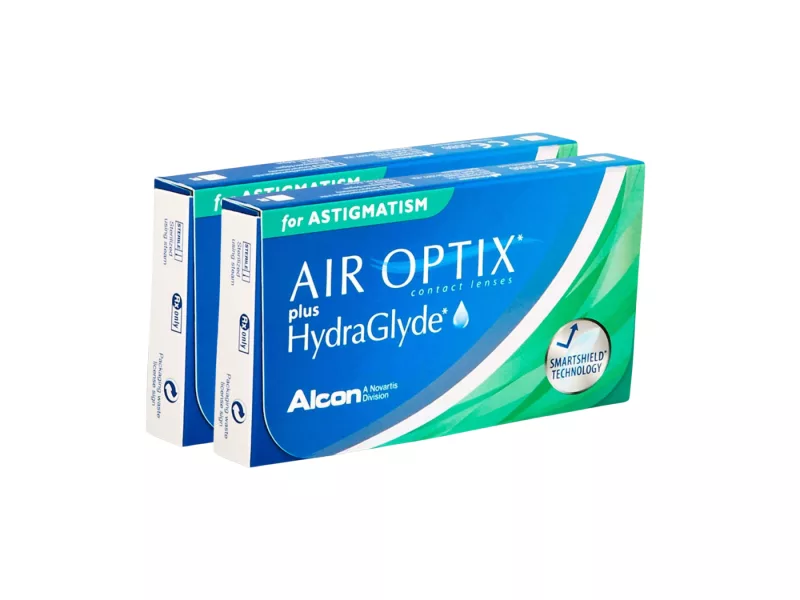Air Optix Plus HydraGlyde for Astigmatism (12 lenses)