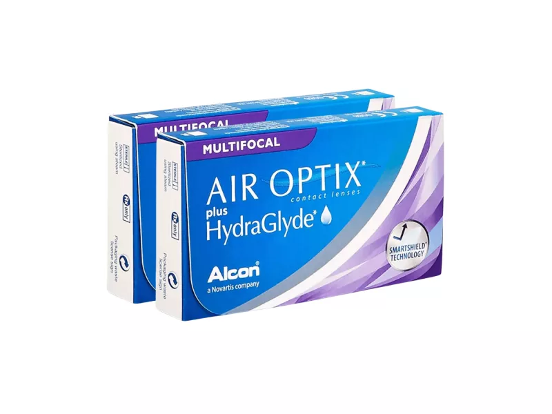 Air Optix Plus HydraGlyde Multifocal (12 lenses)