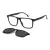 Carrera CA 8061/CS 08A/M9 55 Men glasses with clip-on