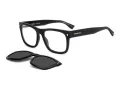 Dsquared2 D2 0100/CS 807/M9 55 Men glasses with clip-on