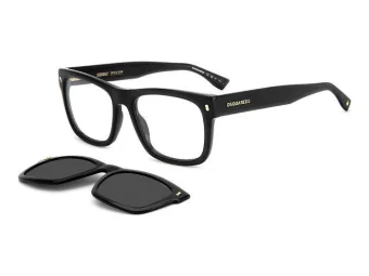 Dsquared2 D2 0100/CS 807/M9 55 Men glasses with clip-on