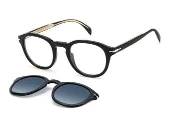 David Beckham DB 1080/CS 2M2/Z7 49 Men glasses with clip-on