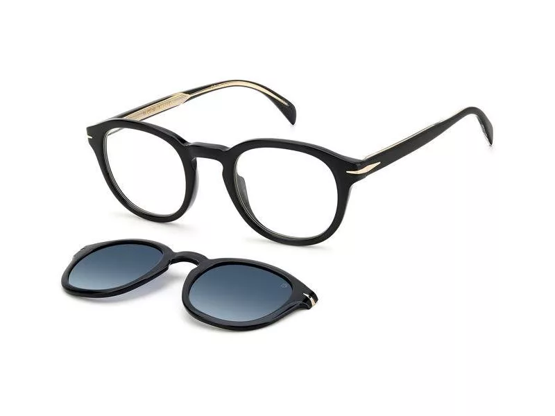 David Beckham DB 1080/CS 2M2/Z7 49 Men glasses with clip-on