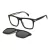 David Beckham DB 7000/CS 807/M9 53 Men glasses with clip-on