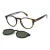 David Beckham DB 7104/CS 086/UC 49 Men glasses with clip-on