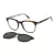 David Beckham DB 7120/CS PHW/UC 51 Men glasses with clip-on