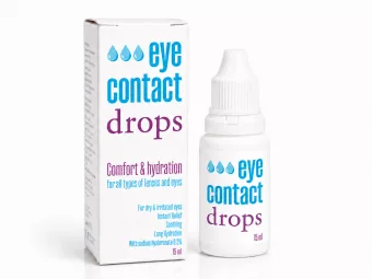 EyeContact Drops – Hydrating Comfort Eye Drops, 15 ml