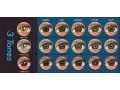 ColourVUE 3 Tones Blue (2 lenses)