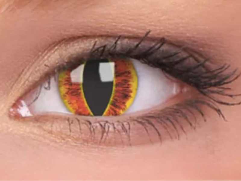 ColourVUE Crazy Sauron's Eye (2 lenses) - without dioptre