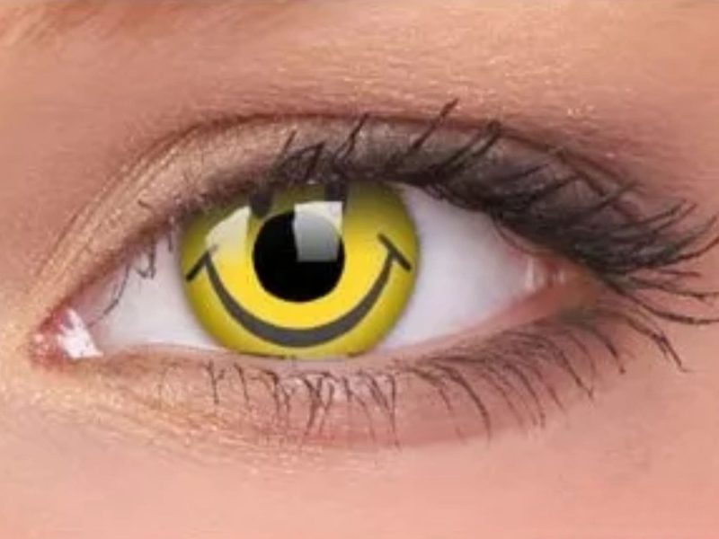 ColourVUE Crazy Smiley (2 lenses) - without dioptre