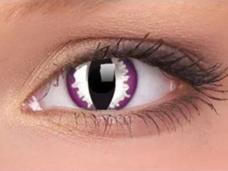 ColourVUE Crazy Purple Dragon (2 lenses) - without dioptre