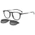 Hugo Boss HB 1640/CS 284/LB 51 Men glasses with clip-on