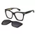 Marc Jacobs MJ 1113/CS 807/9O 55 Women glasses with clip-on