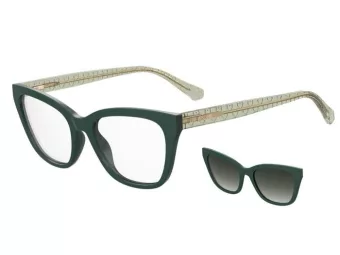   Love Moschino MOL 071/CS 1ED/9K 53 Women glasses with clip-on