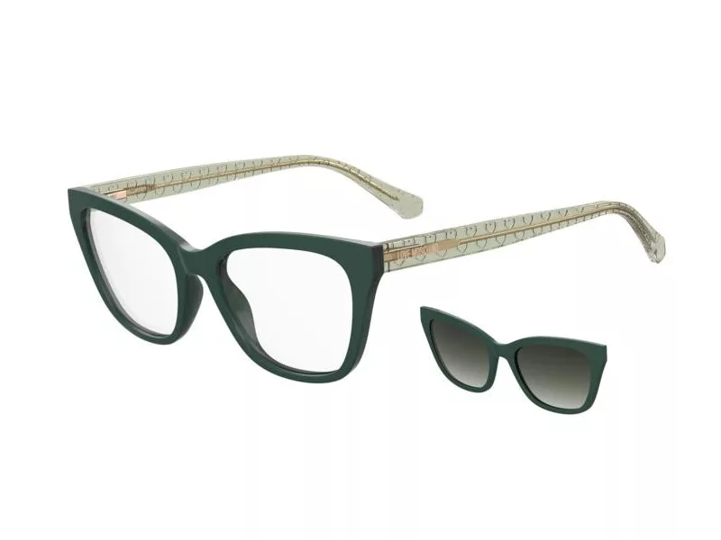 Love Moschino MOL 071/CS 1ED/9K 53 Women glasses with clip-on