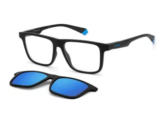 Polaroid PLD 2131/CS 0VK/5X 55 Men glasses with clip-on