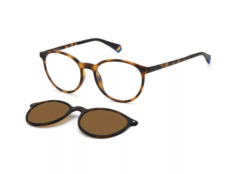Polaroid PLD 6137/CS 086/SP 52 Men, Women glasses with clip-on