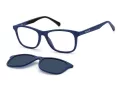 Polaroid PLD 8045/CS FLL/C3 48 Children glasses with clip-on