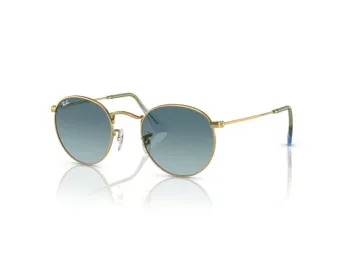  Ray-Ban Round Metal RB 0RB3447 001/3M 50 Men, Women sunglasses