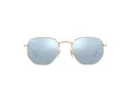 Ray-Ban Hexagonal RB 3548N 001/30 51 Men, Women sunglasses