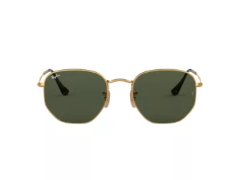 Ray-Ban Hexagonal RB 3548N 001 48 Men, Women sunglasses