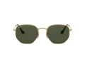 Ray-Ban Hexagonal RB 3548N 001 51 Men, Women sunglasses
