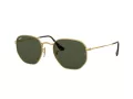 Ray-Ban Hexagonal RB 3548N 001 51 Men, Women sunglasses