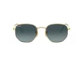 Ray-Ban Hexagonal RB 3548N 91233M 54 Men, Women sunglasses