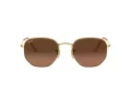 Ray-Ban Hexagonal 3548N 912443 48 Men, Women sunglasses