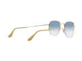 Ray-Ban Hexagonal RB 3548 001/3F 51 Men, Women sunglasses