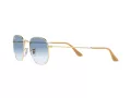 Ray-Ban Hexagonal RB 3548 001/3F 54 Men, Women sunglasses