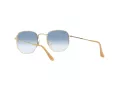 Ray-Ban Hexagonal RB 3548 001/3F 54 Men, Women sunglasses