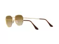 Ray-Ban Hexagonal RB 3548 001/51 51 Men, Women sunglasses