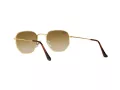 Ray-Ban Hexagonal RB 3548 001/51 51 Men, Women sunglasses