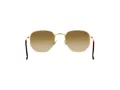 Ray-Ban Hexagonal RB 3548 001/51 51 Men, Women sunglasses