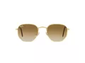 Ray-Ban Hexagonal RB 3548 001/51 54 Men, Women sunglasses