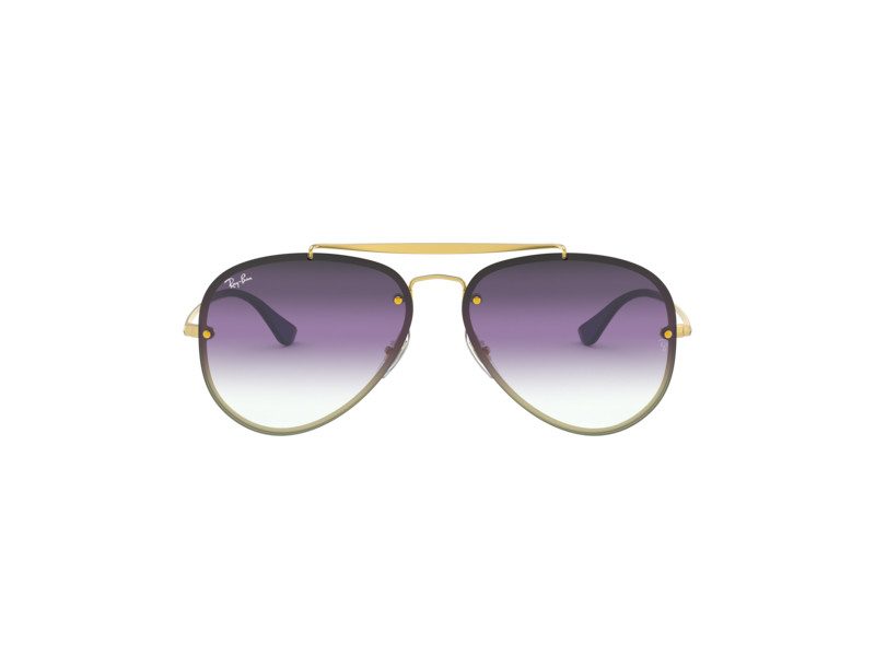 Ray Ban Blaze Aviator RB 3584N 9140 0U 58 Men Women sunglas