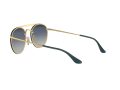Ray-Ban Blaze Round Doublebridge RB 3614N 9140/0S 54 Men, Women sunglasses