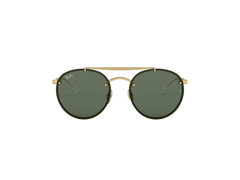 Ray-Ban Blaze Round Doublebridge RB 3614N 9140/71 54 Men, Women sunglasses