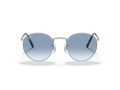 Ray-Ban New Round RB 0RB3637 001/3F 53 Men, Women sunglasses