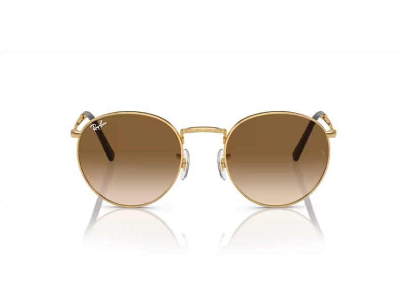 Ray-Ban New Round RB 3637 001/51 50 Men, Women sunglasses