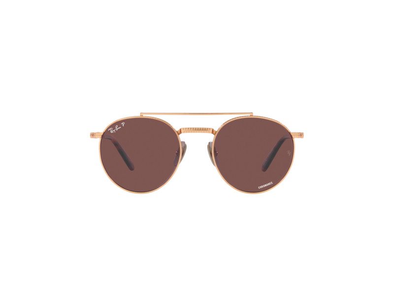 Ray-Ban Round Ii Titanium RB 8237 3140/AF 53 Men, Women sunglasses