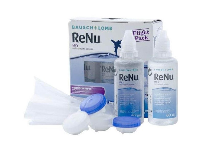 Renu MPS Sensitive Eyes Flight Pack (2x60 ml)