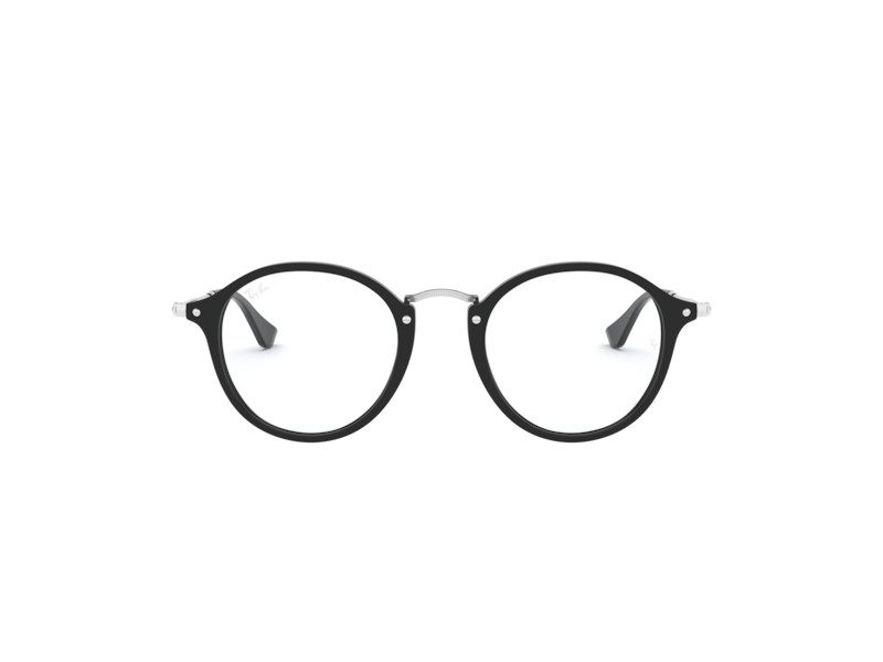 Ray-Ban Round RX 2447V 2000 49 Men, Women glasses