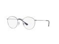 Ray-Ban Round Metal RX 3447V 2502 50 Men, Women glasses