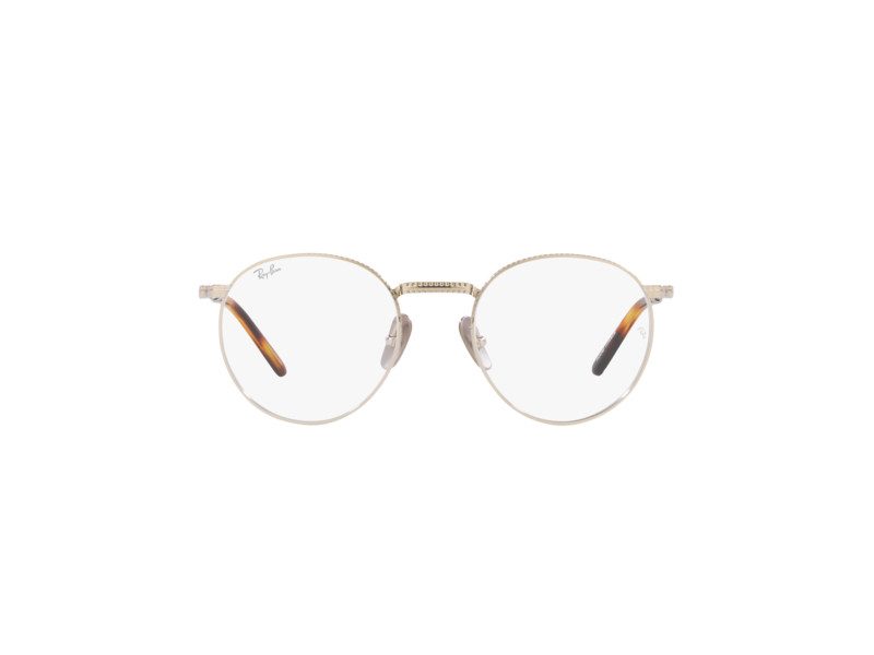 Ray-Ban Round Titanium RX 8237V 1224 50 Men, Women glasses